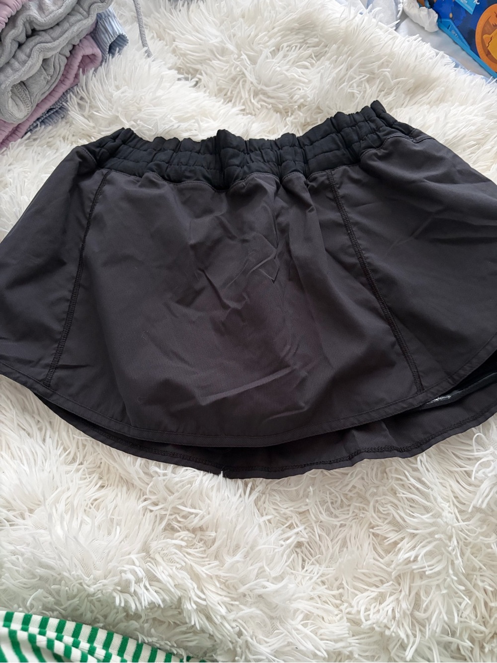 lululemon athletica Black Athletic Skort